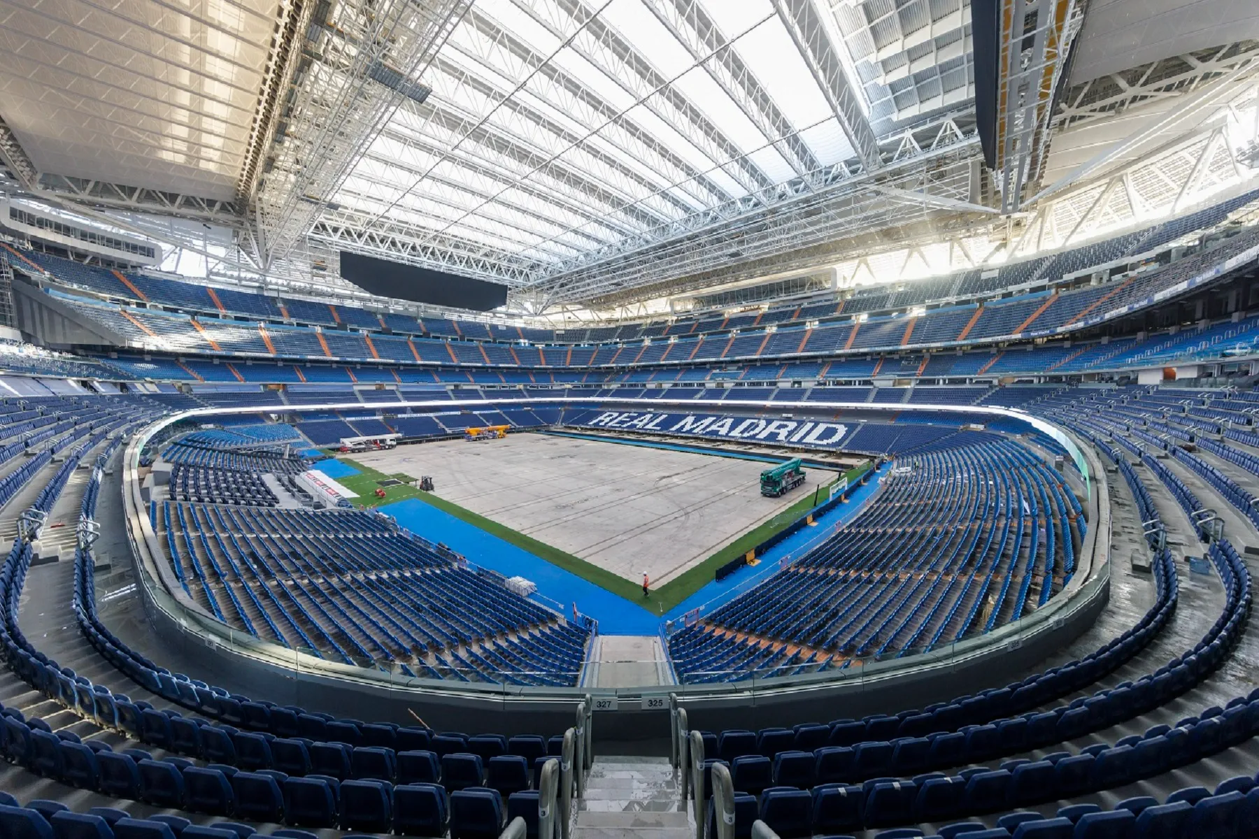 Madrid Bernabéu Field View